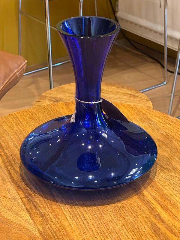 Vaas helder blauw