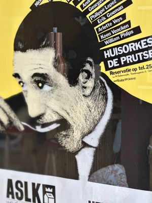 Vintage theaterposter – De Prutsers