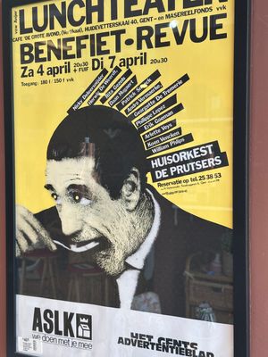 Vintage theaterposter – De Prutsers