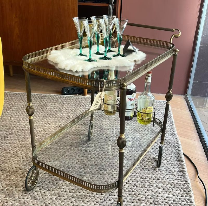 Vintage barcart