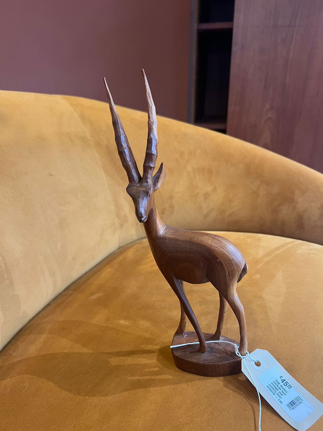 Teak houten antilope