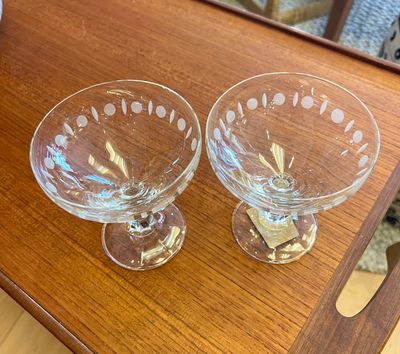 Coupe  glazen Set/2