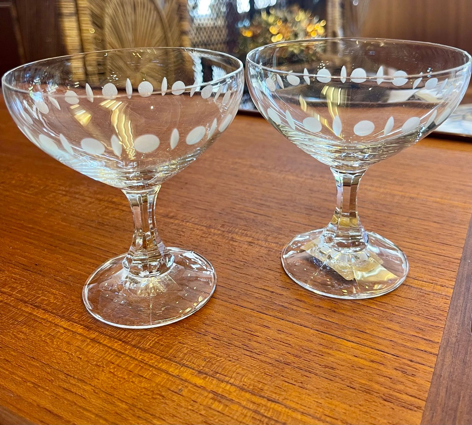 Coupe  glazen Set/2