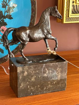 Bronzen paard