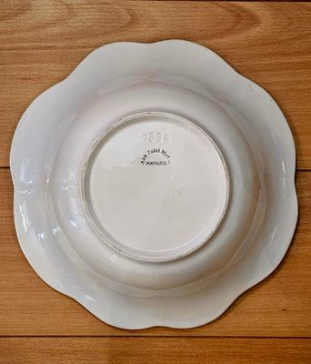 Handbeschilderde schaal van  Portazul
