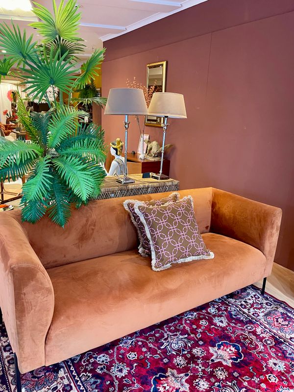 Velvet 2 zits bankje