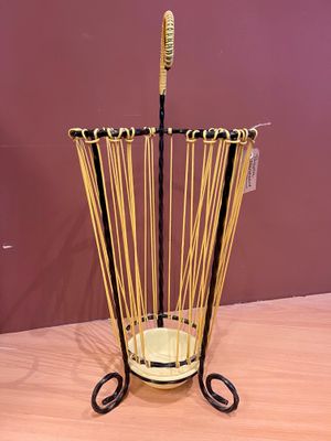 Vintage paraplubak metaal en kunststof – jaren 50/60