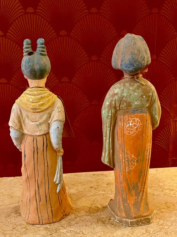 Chinese terracotta grafbeeldjes – Tang-dynastie (618–906 na Chr.)