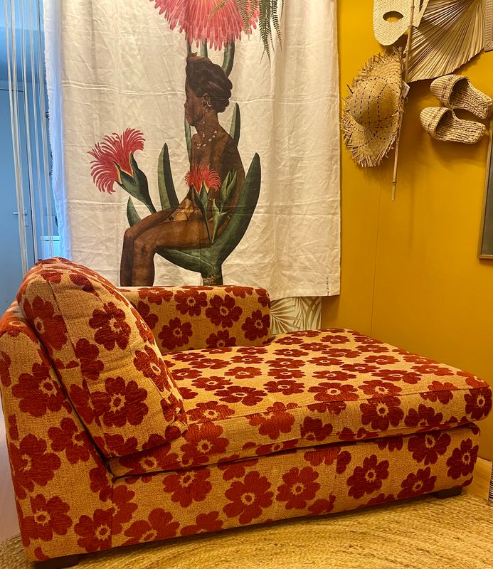 Chaise longue Flower design