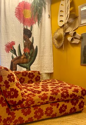 Chaise longue Flower design