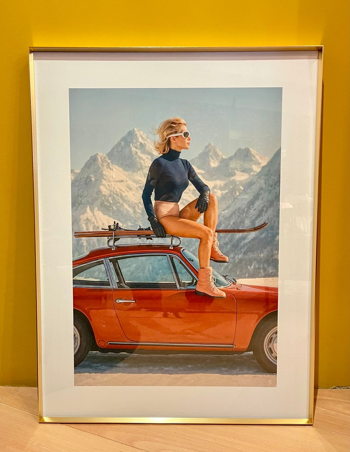 ​Vintage wall art​ "Apres ski"