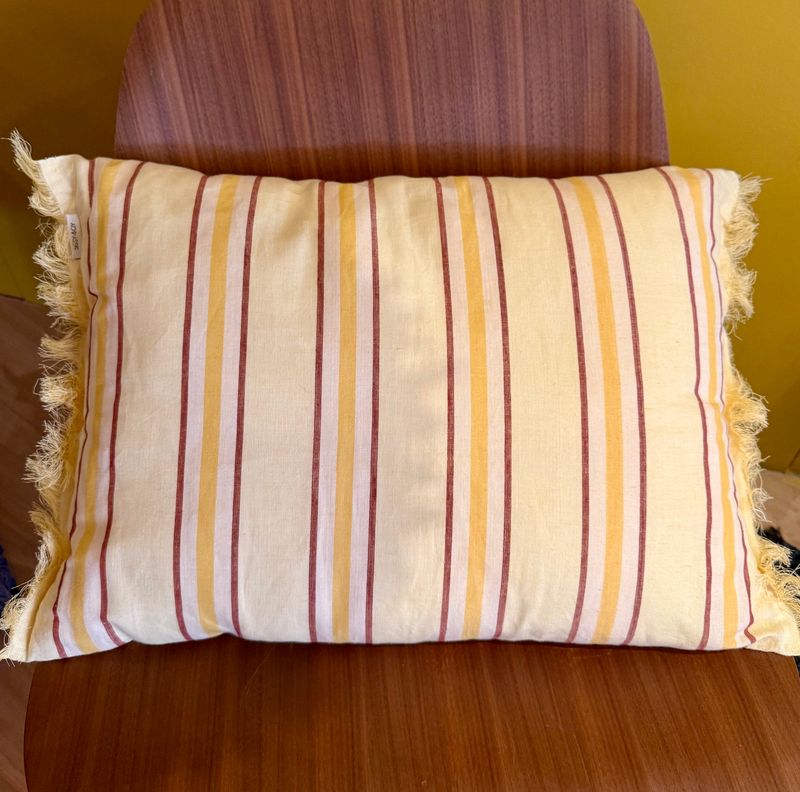 Sissy Boy kussens geel streep