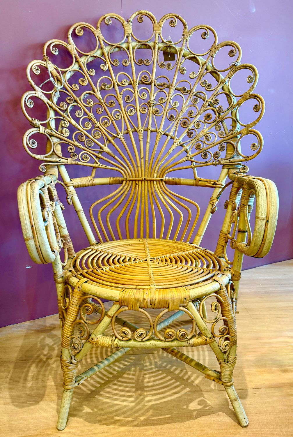 Peacock Chair uit de jaren 70