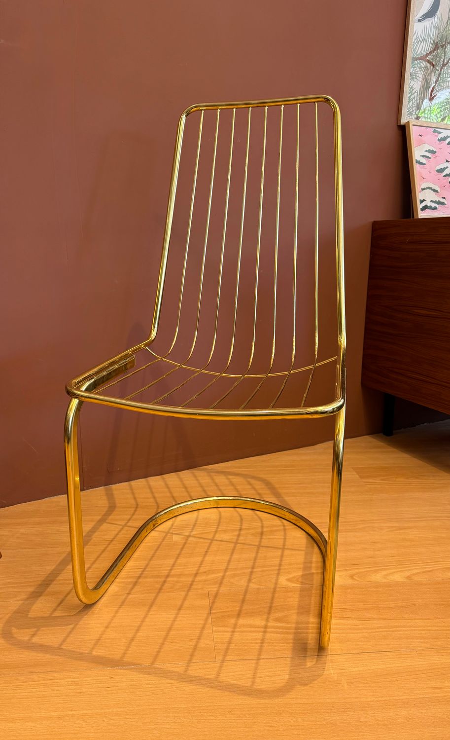 Eetkamer stoelen Rinaldi Messing Stijl
