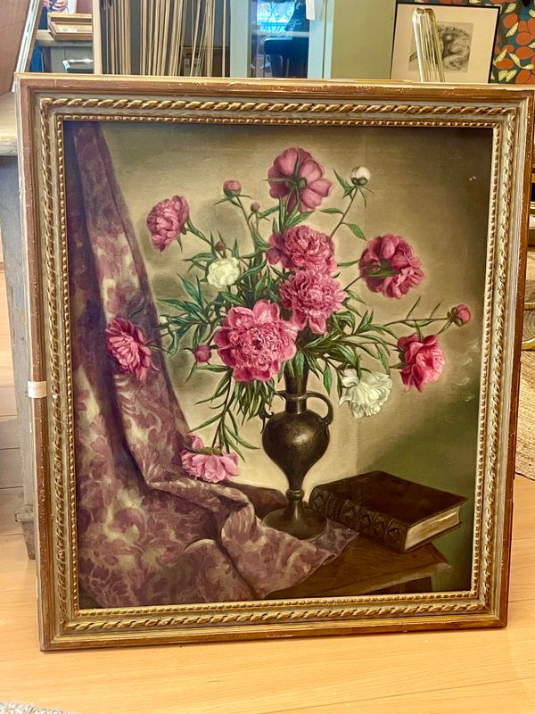 Stilleven met pioenrozen, Les Pivoines de Berg en Dal, Baarn
