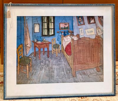 Reproductie De slaapkamer in Arles van Vincent van Gogh