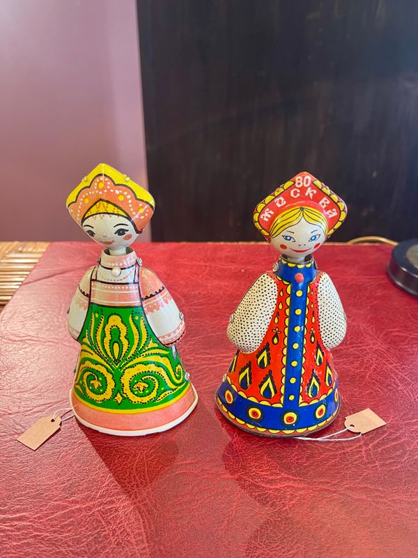 Metalen Russische poppetjes 