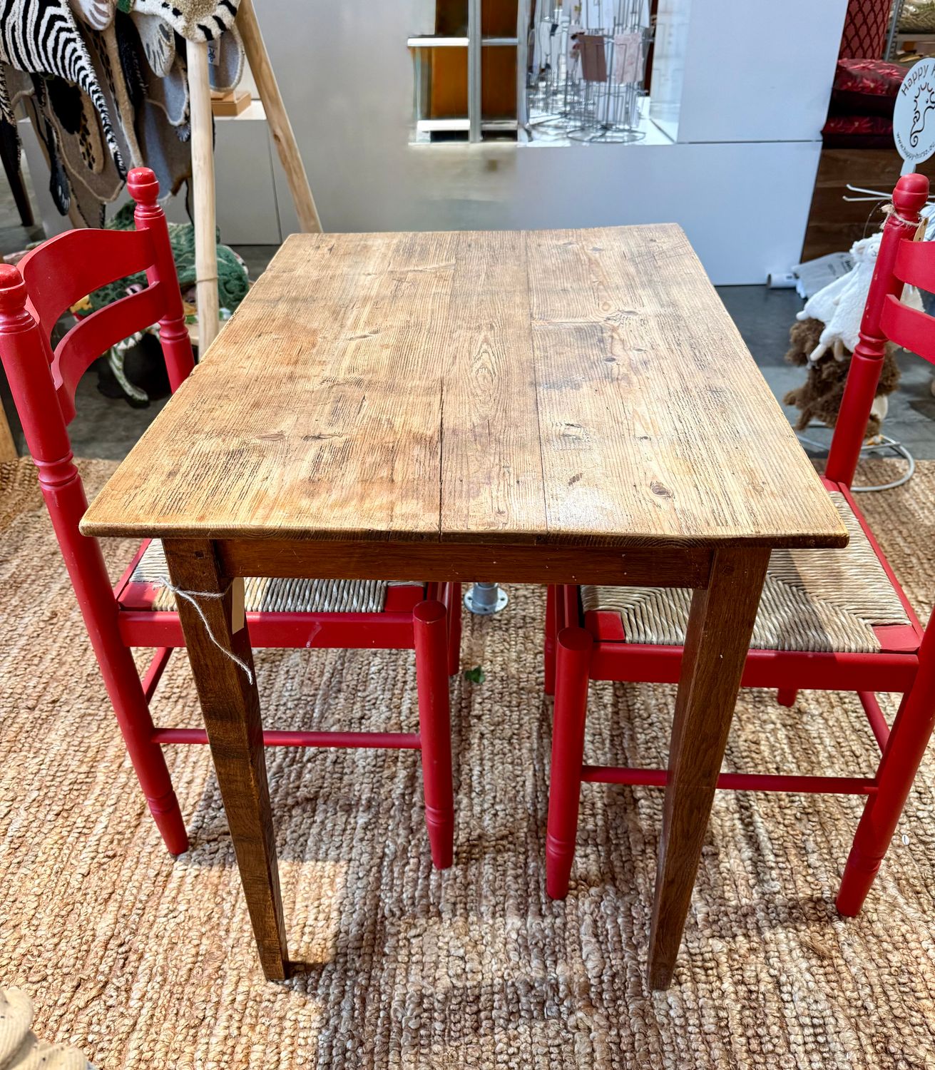 Houten tafeltje 