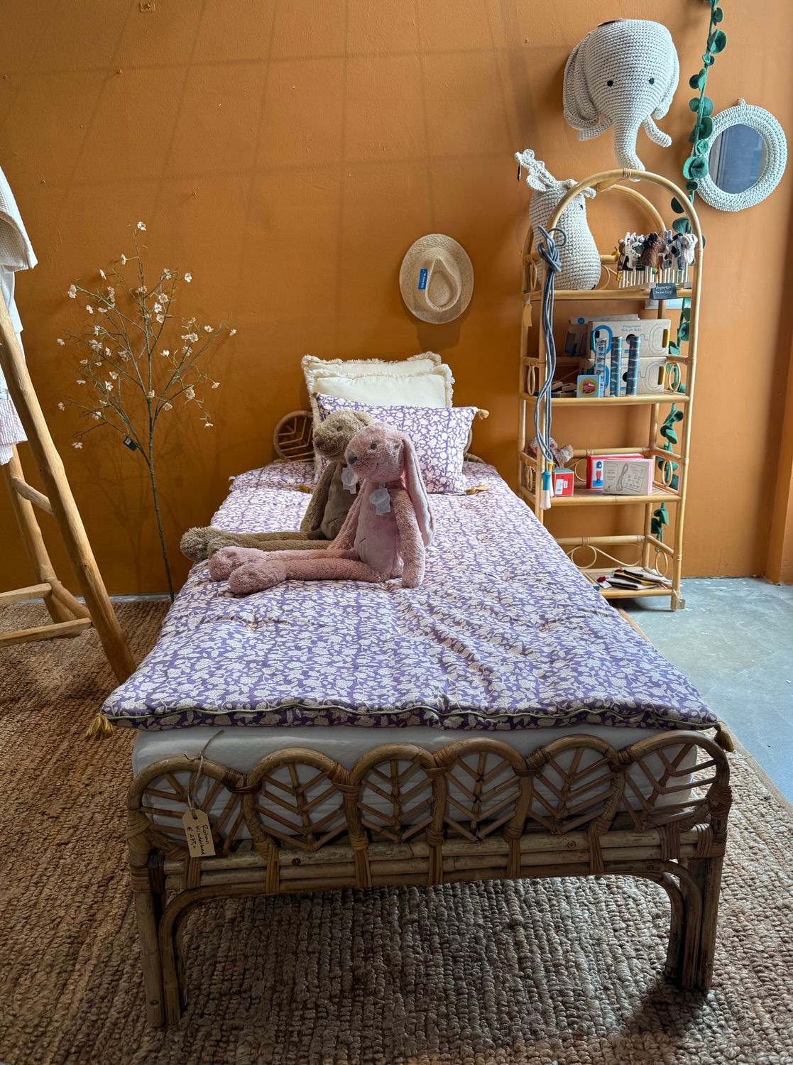 Rotan kinderbed