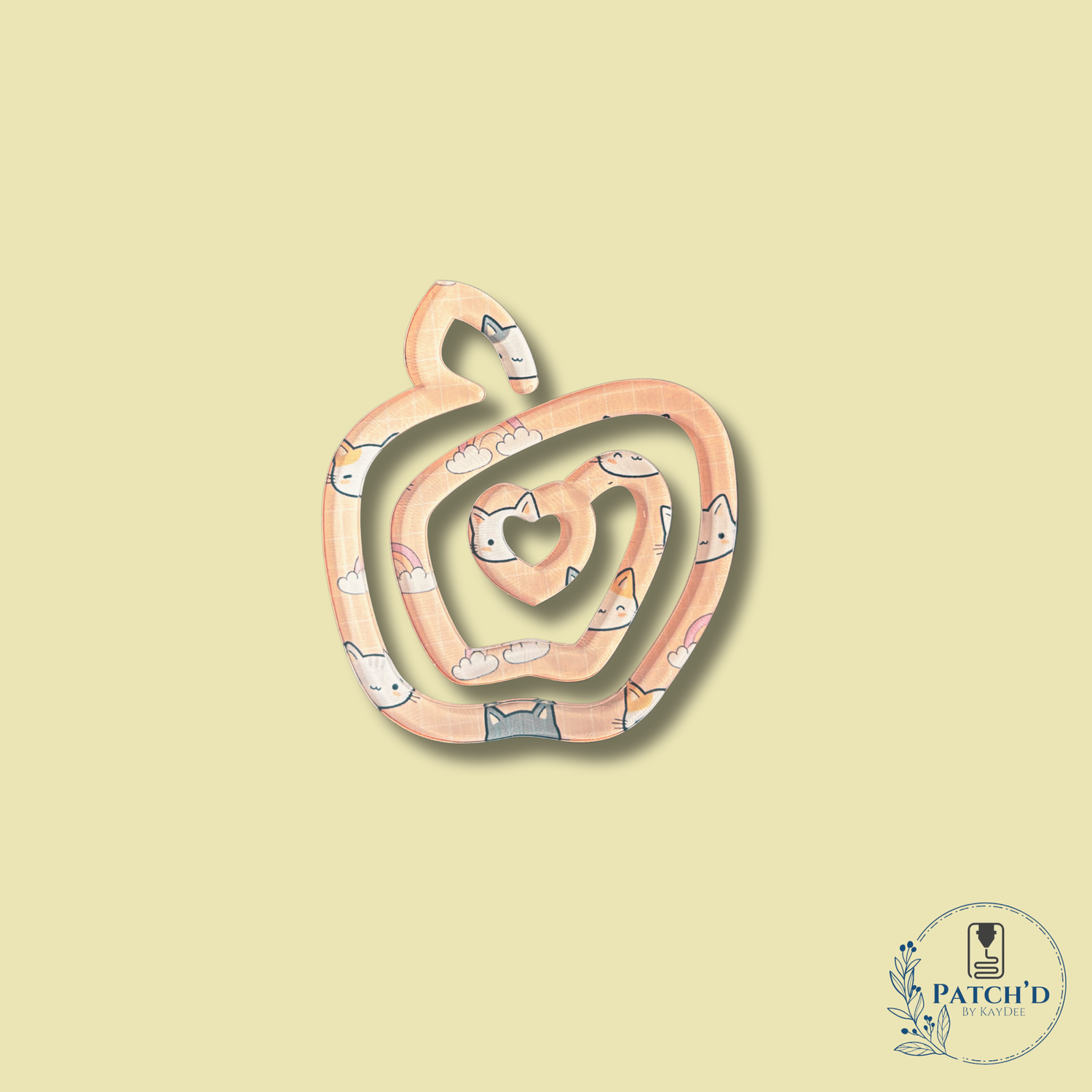 ​Jumbo Paper Clip – Apple