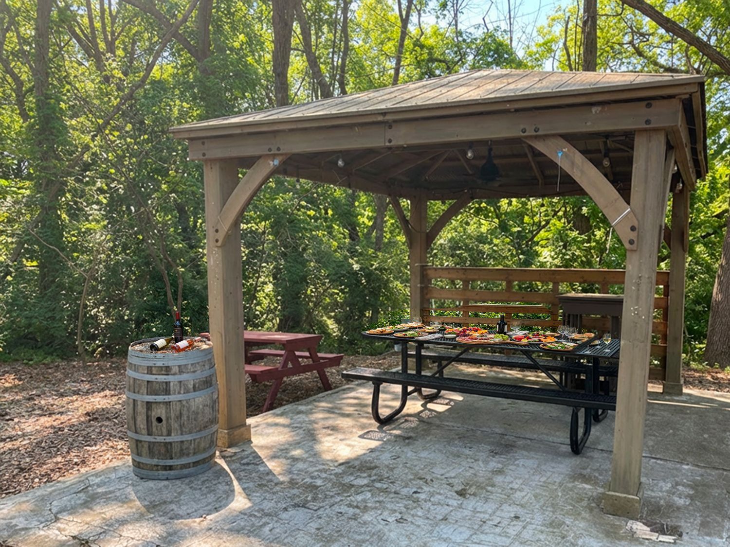 VIP Pergola Rental, Sunday, October 25, 2026