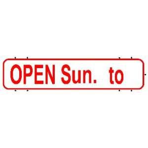 6x24: Open Sun _ To _