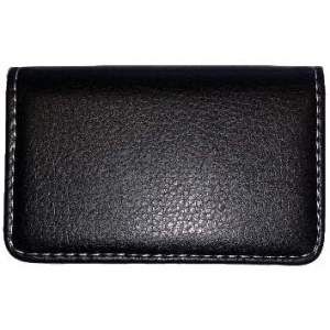Card Holder: Leather, Color: Black