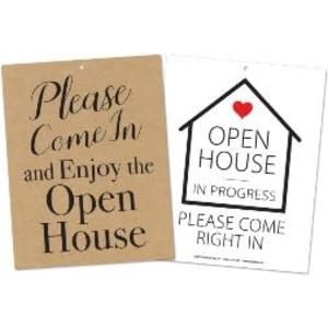 Door Hanger: 8x11, Open House