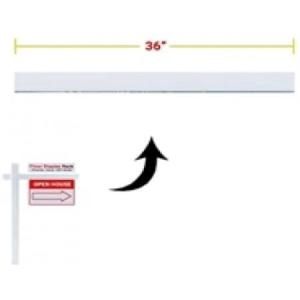 Post: 36-Inch Post Arm (only) For Three Piece Post