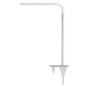 Post: Curved-White Steel