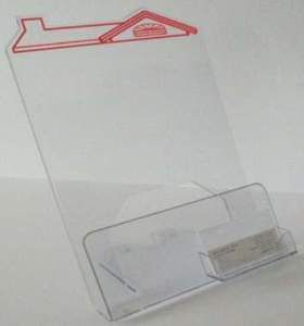 Flyer Stand: House Shape
