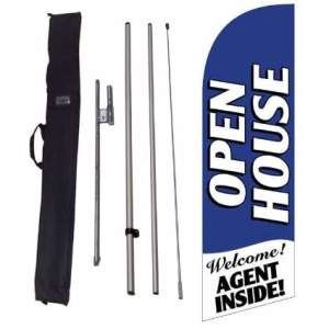 Flag Kit: Open House, Color: Blue, White