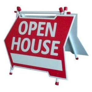 A-Frame: Large Arrow Open House
