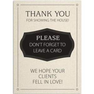 Card Tent: Please Don't Forget