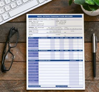 Real Estate Transaction Record