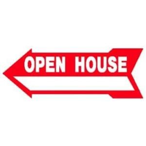 Corrugated:  9x24 Arrow,  Open House