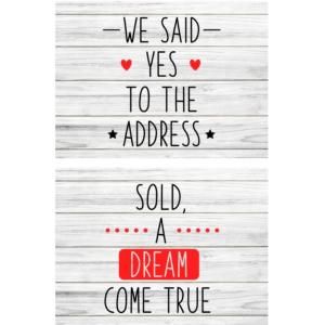 Corrugated: 18x24,  Sold -A- DREAM Come True