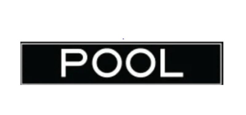 6x24:  Black - Pool