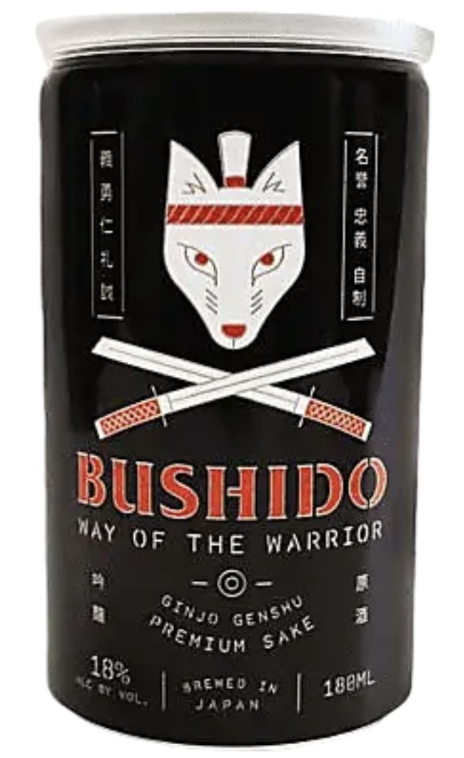 Bushido Way Of The Warrior 180ml 5pk Cans