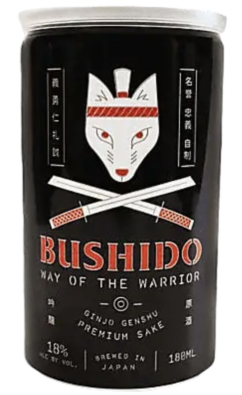 Bushido Way Of The Warrior 180ml 5pk Cans