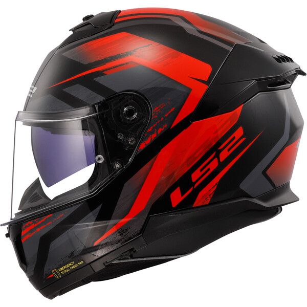 CASQUE LS2 STREAM 2 FURY ROUGE