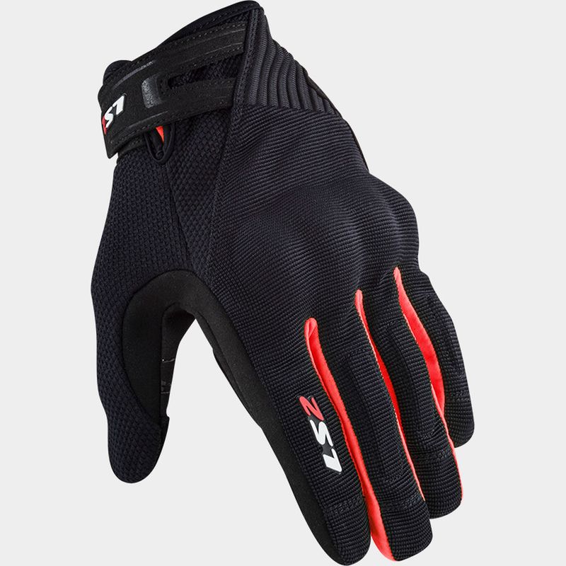 GANTS ETE LS2 DART 2 ROUGE