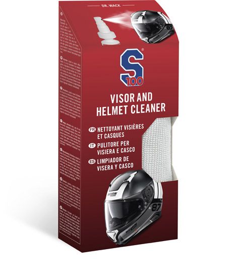 NETTOYANT VISIERE ET MICROFIBRE S100