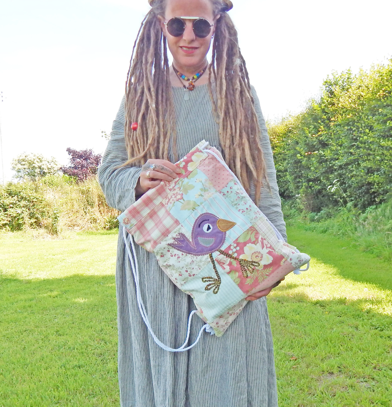 Backpack Bag Patchwork