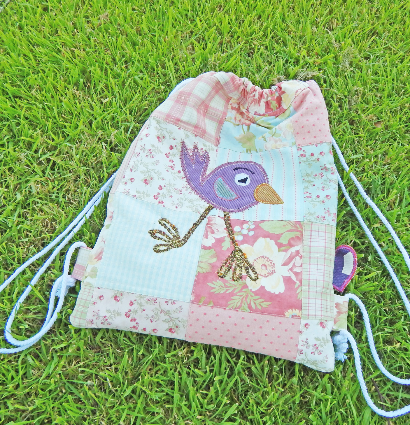 SALE - Backpack Bag Patchwork