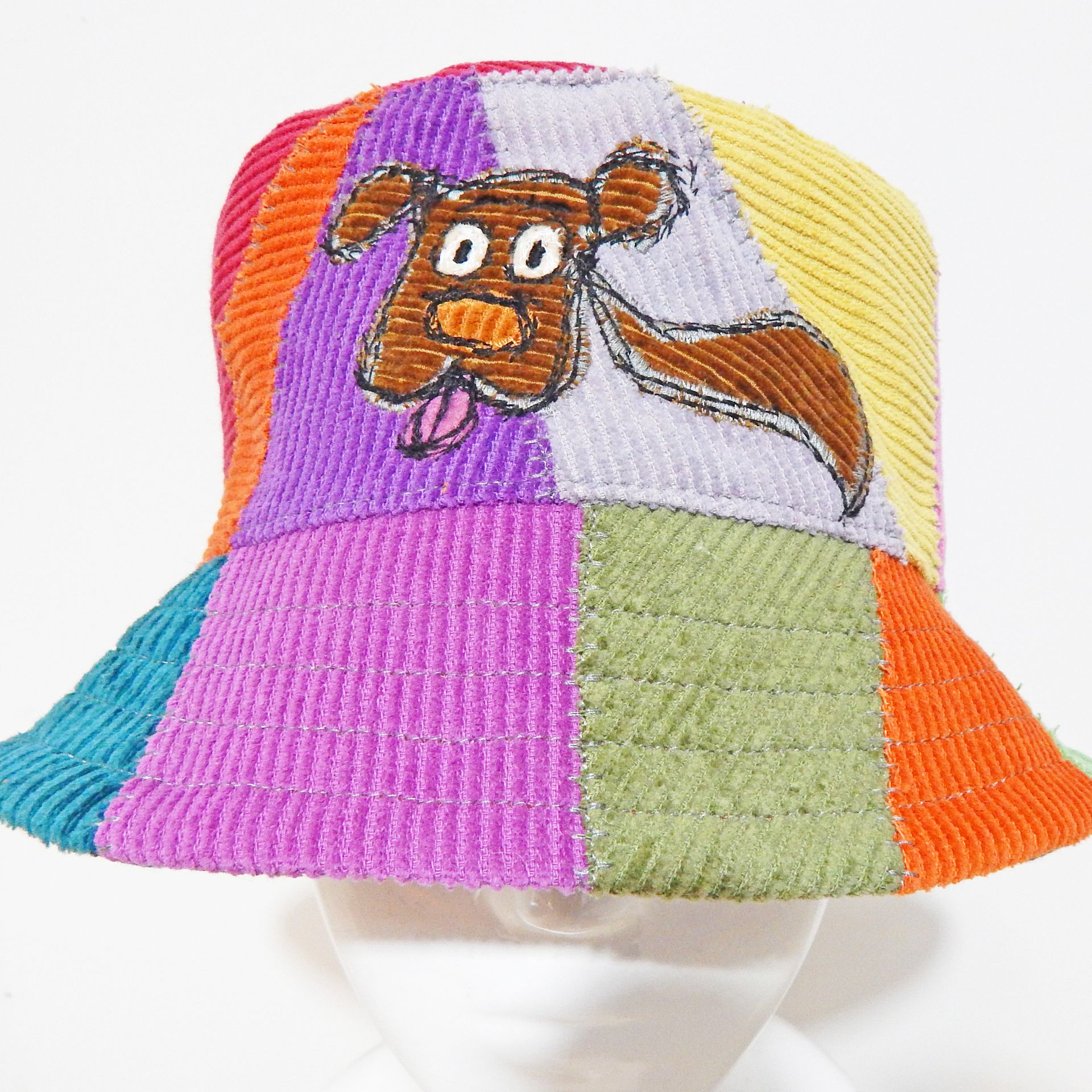 Bucket Hat Dog Corduroy