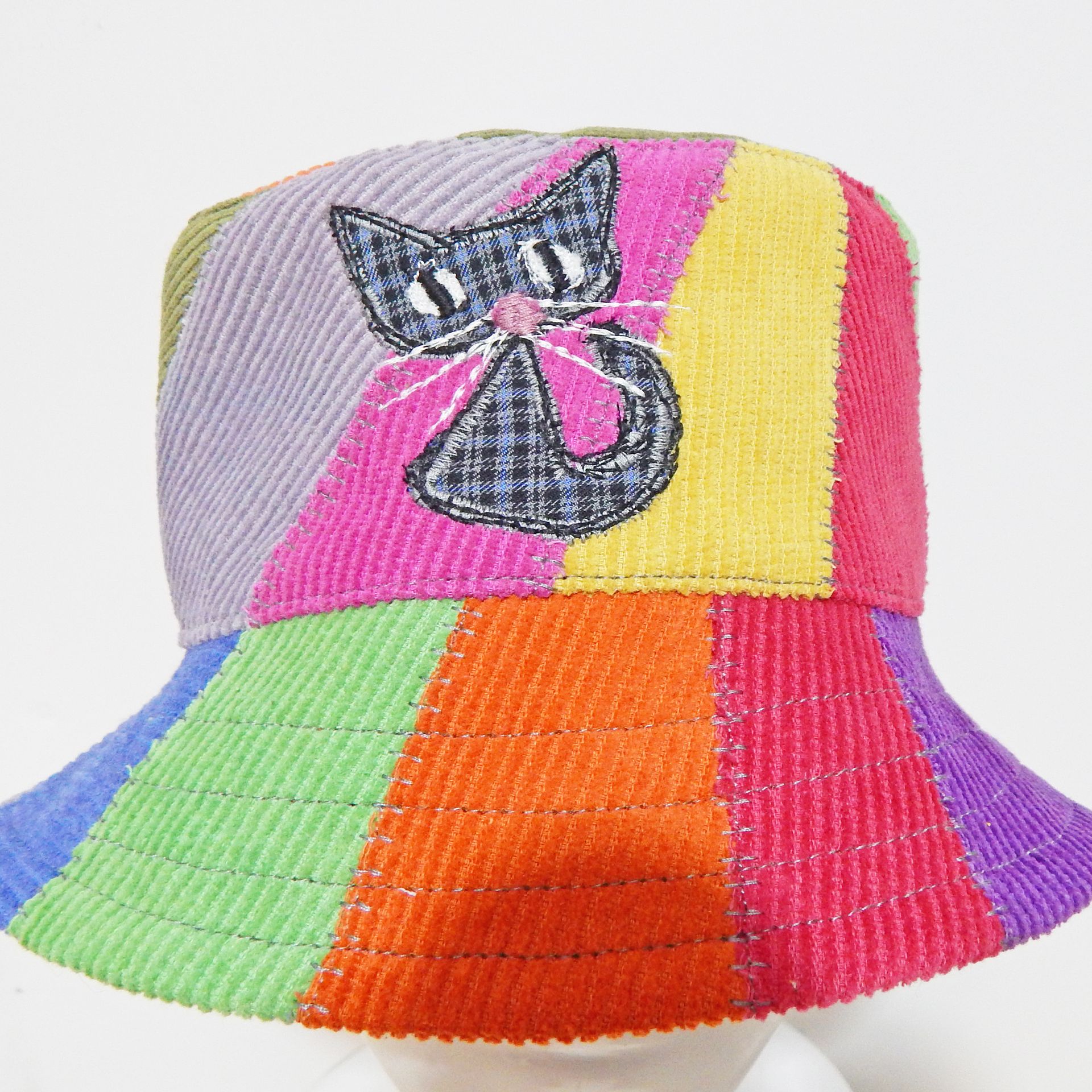 Bucket Hat Cat Corduroy