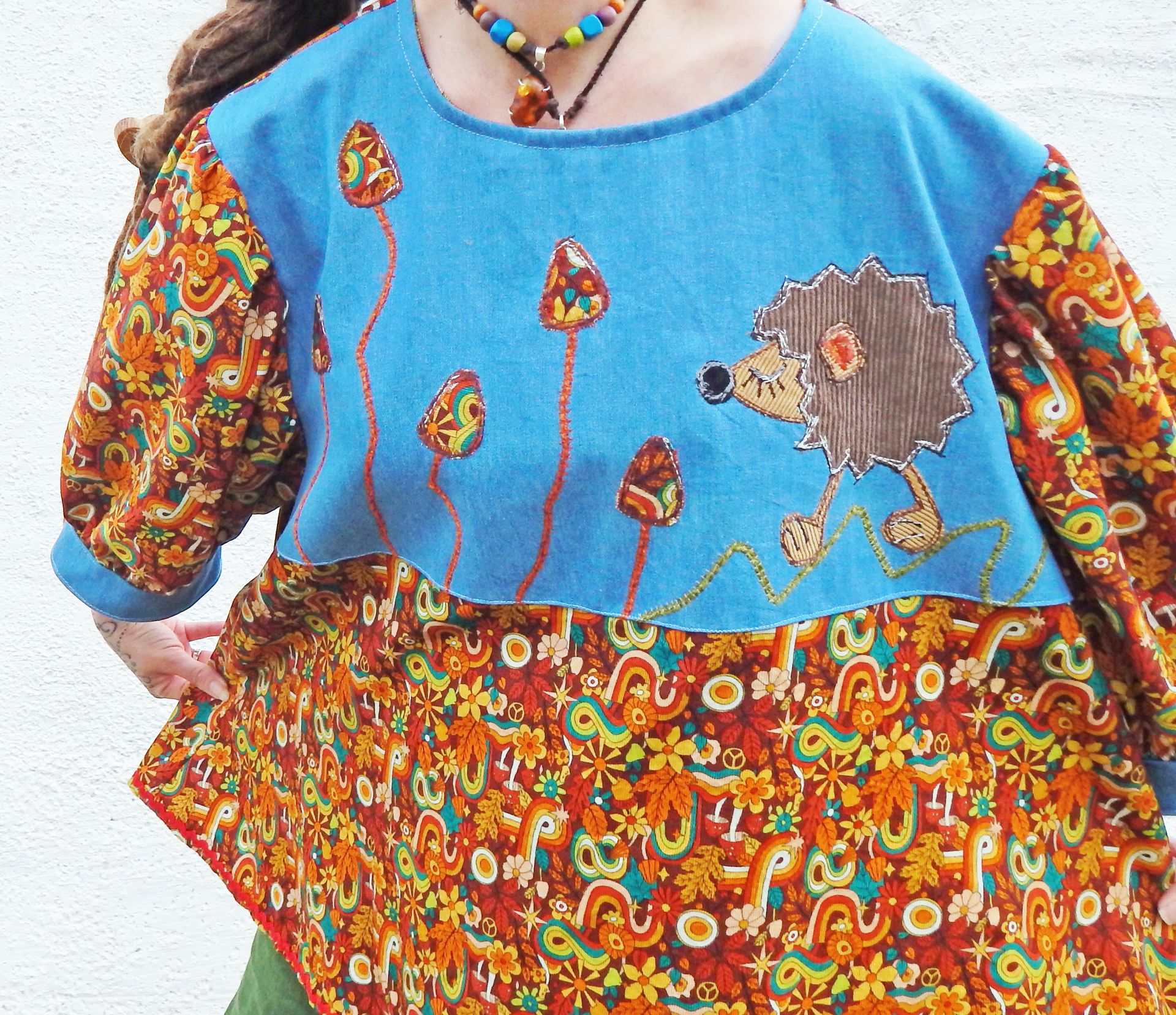 Tunic Hedgehog Hippy Top