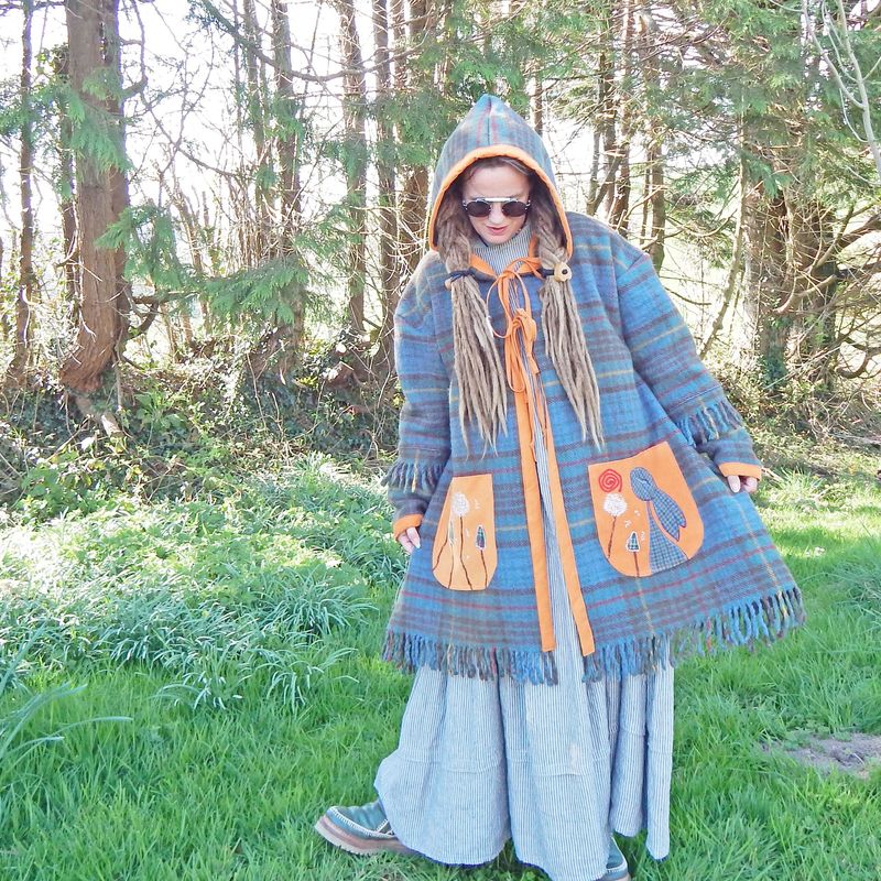 Blanket Hare Hooded Coat