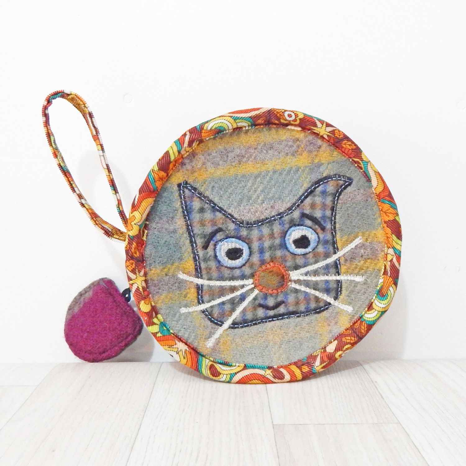 Wristlet Cat Bag